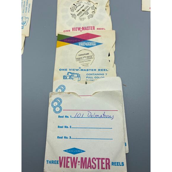 Vintage View Master Reels Singles -Disney 9 reels - Picture 3 of 5